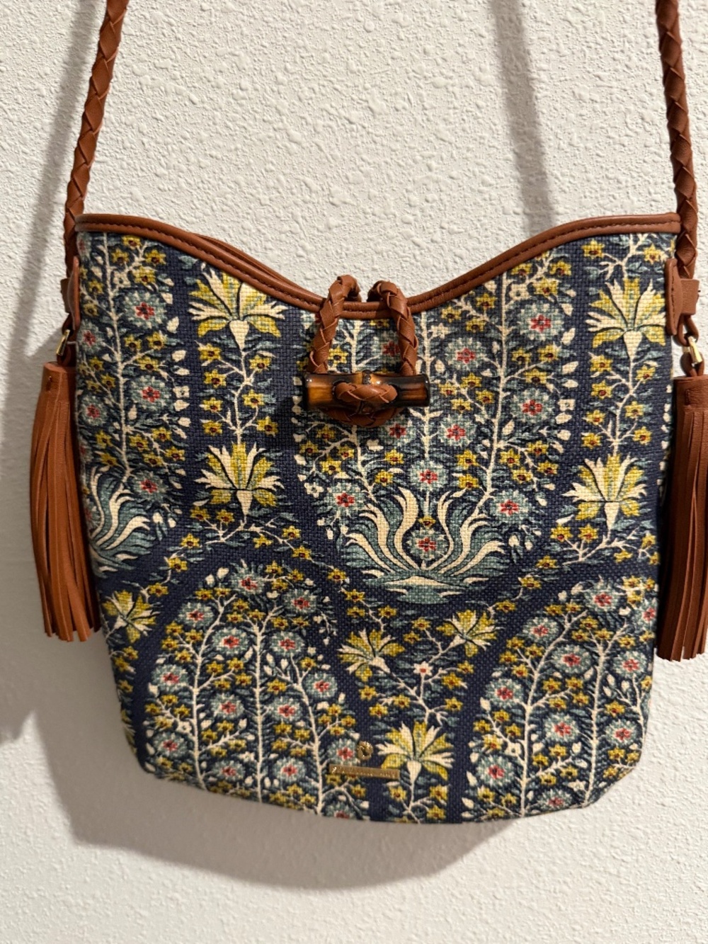 Lyla Hobo bag - Jones Hundred pattern